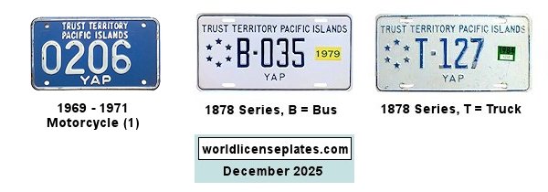 Non-Passenger/Other license plates