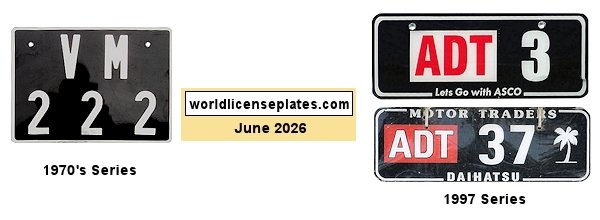 Dealer license plates