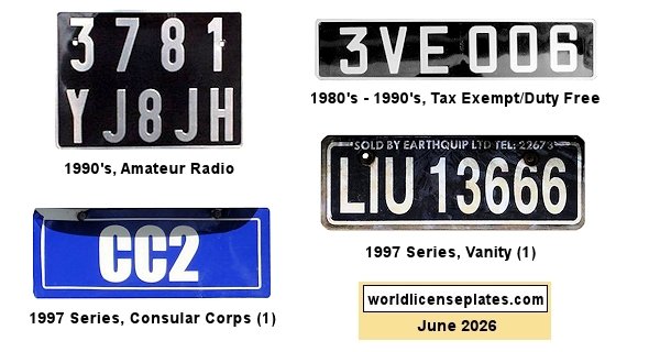 Odds & Ends license plates