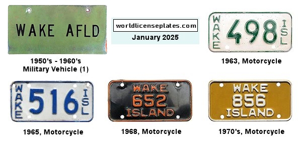 Non-Passenger/Other license plates