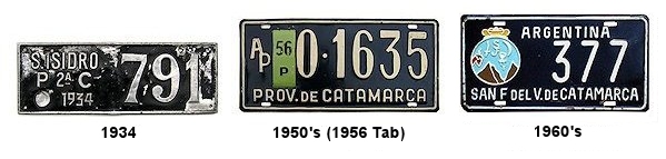 Private/Passenger license plates