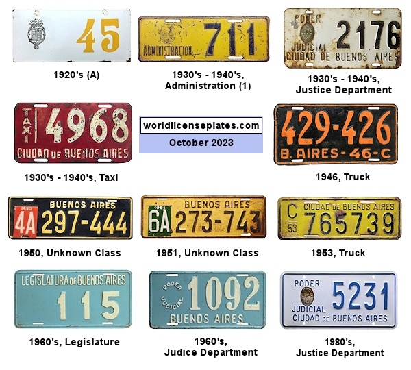 Non-Passenger/Other license plates