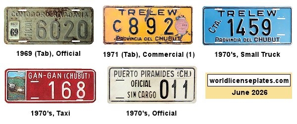 Non-Passenger/Other license plates
