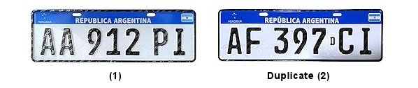 2014 Series license plates