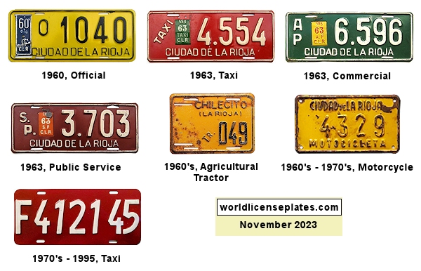 Non-Passenger/Other license plates