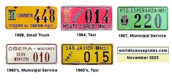 Non-Passenger/Other license plates