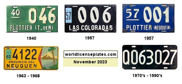 Private/Passenger license plates