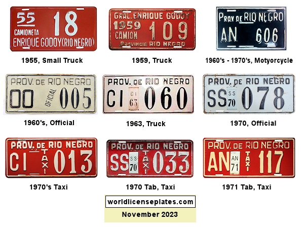 Non-Passenger/Other license plates