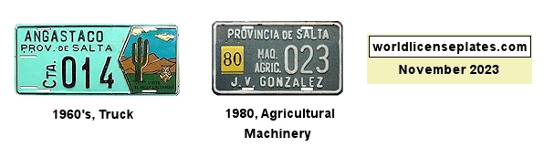Non-Passenger/Other license plates