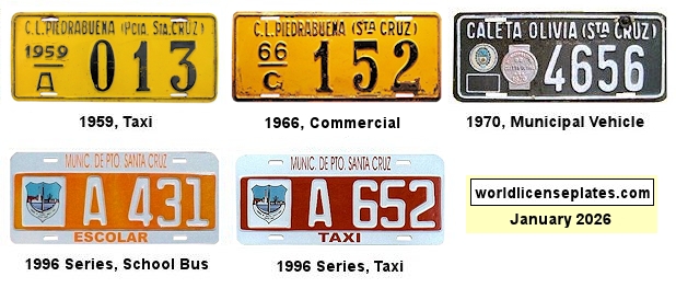 Non-Passenger/Other license plates