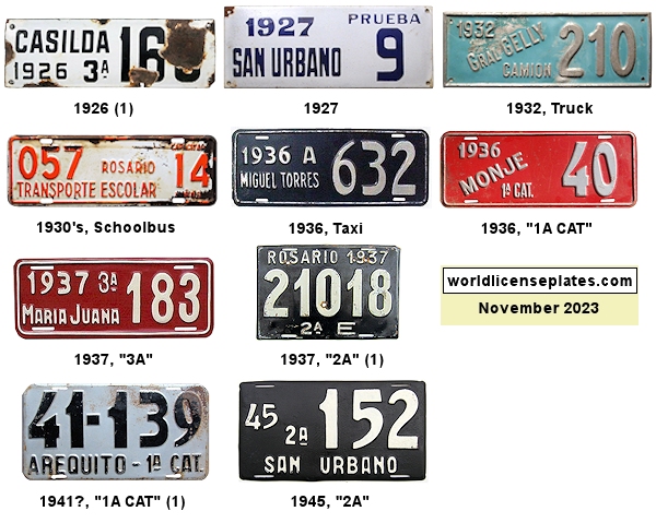 Non-Passenger/Other license plates