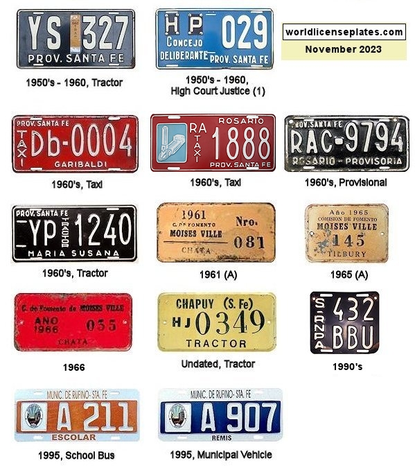 Non-Passenger/Other license plates