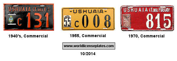 Non-Passenger/Other license plates