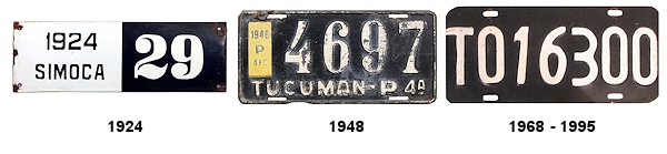 Private/Passenger license plates