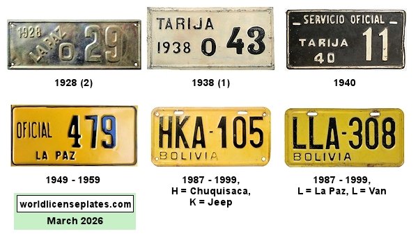 Official, Government license plates