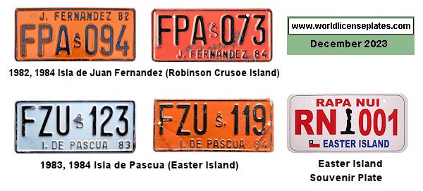 Plate History license plates