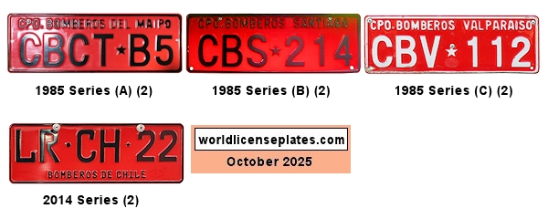Fire Fighter license plates