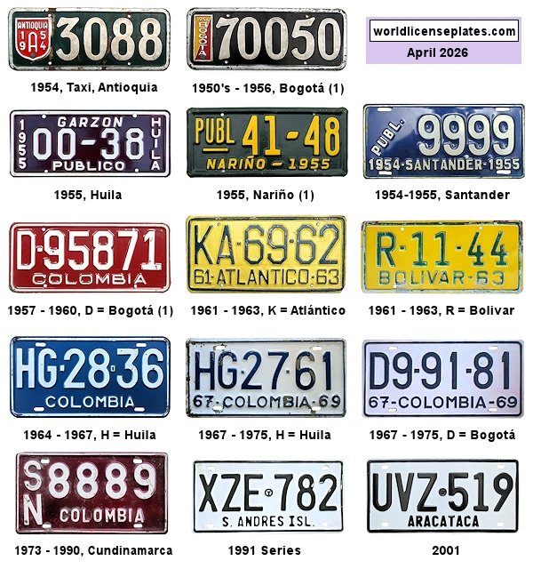Public Service, Taxi license plates