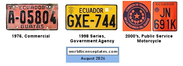 Non-Passenger/Other license plates