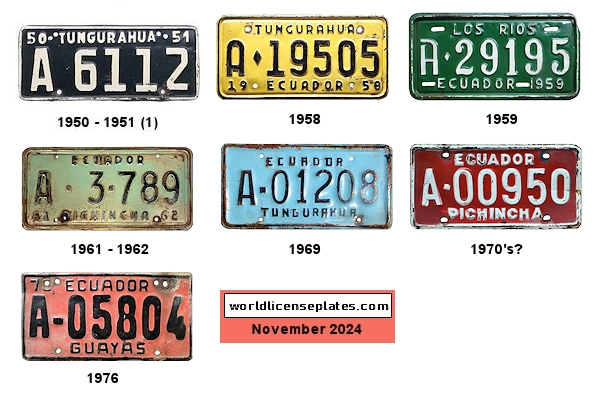 Commercial license plates