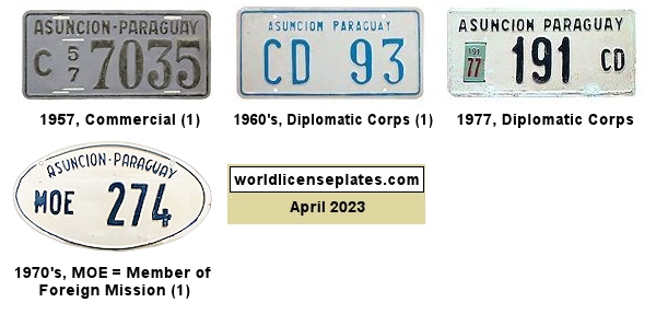 Non-Passenger/Other license plates