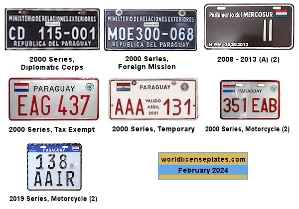 Non-Passenger/Other license plates