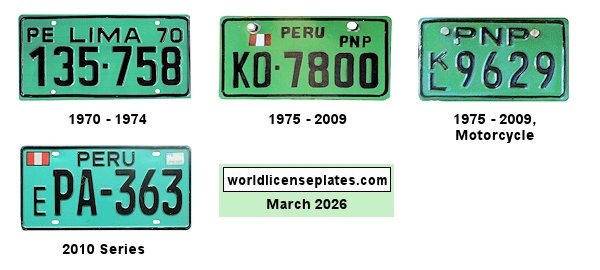 Traffic Police license plates