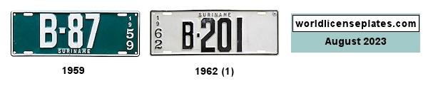Non-Passenger/Other license plates