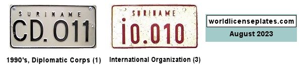 Odds & Ends license plates