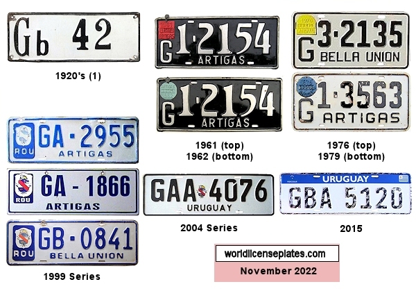 Private/Passenger license plates