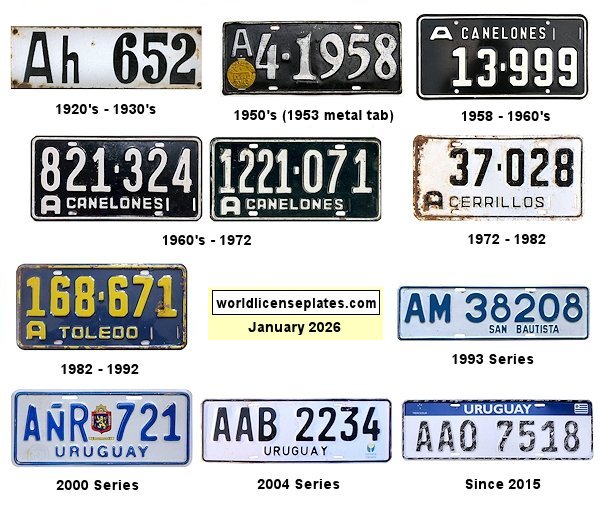 Private/Passenger license plates