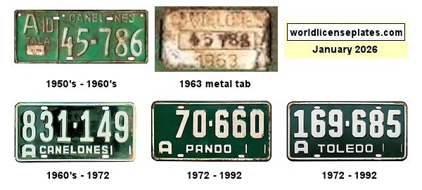 Commercial, Truck license plates
