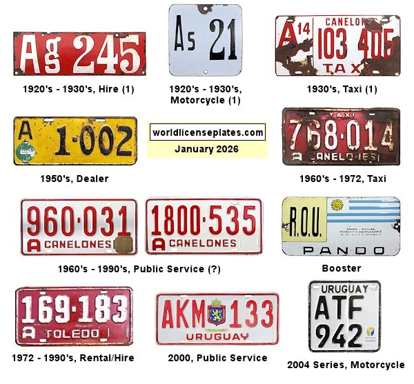Non-Passenger/Other license plates