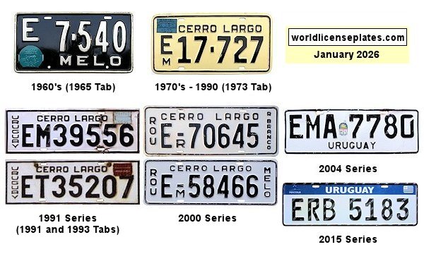 Private/Passenger license plates