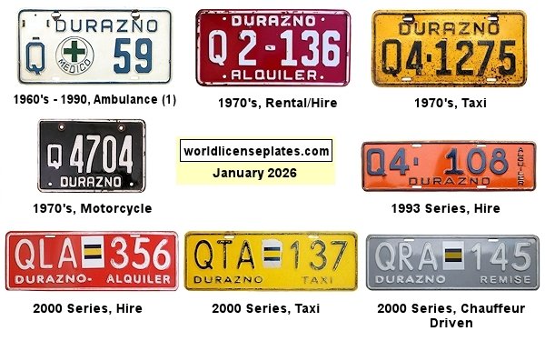 Non-Passenger/Other license plates