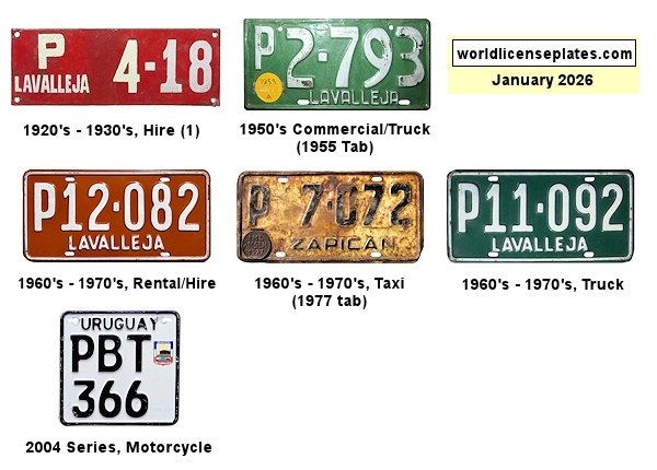Non-Passenger/Other license plates