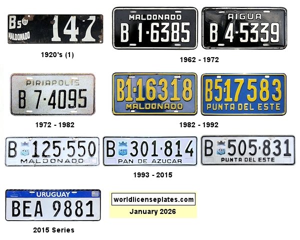 Private/Passenger license plates