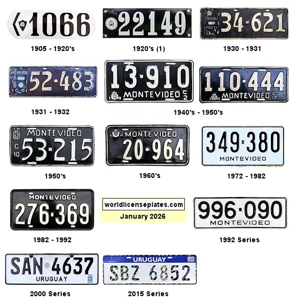 Private/Passenger license plates