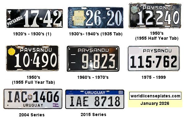 Private/Passenger license plates