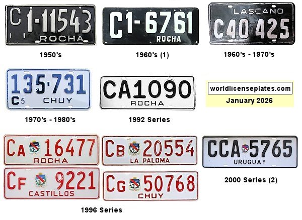Private/Passenger license plates