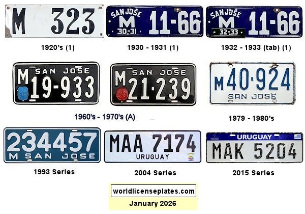 Private Passenger license plates