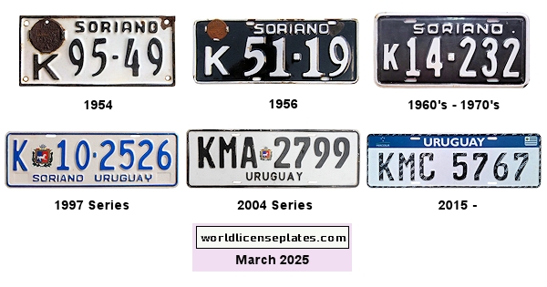 Private/Passenger license plates