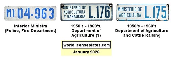 Non-Passenger/Other license plates