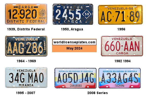 Commercial license plates