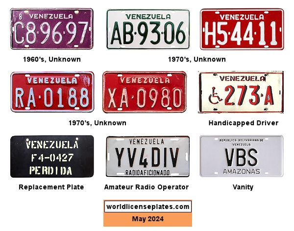 Non-Passenger/Other license plates