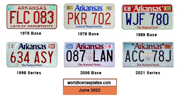 Private/Passenger license plates