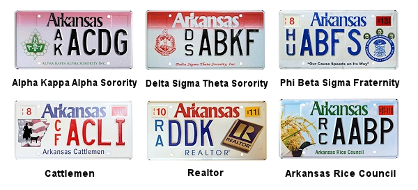 Special Interest license plates