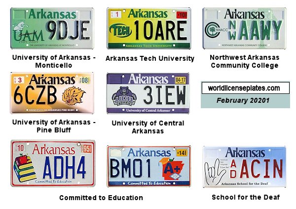 Special Interest license plates