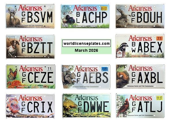 Special Interest license plates