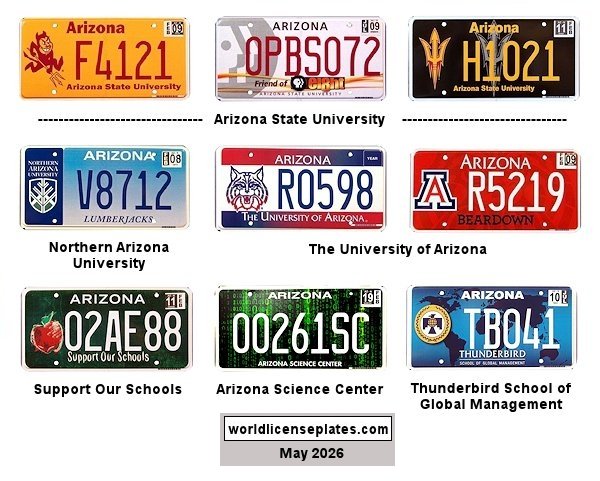 Special Interest license plates